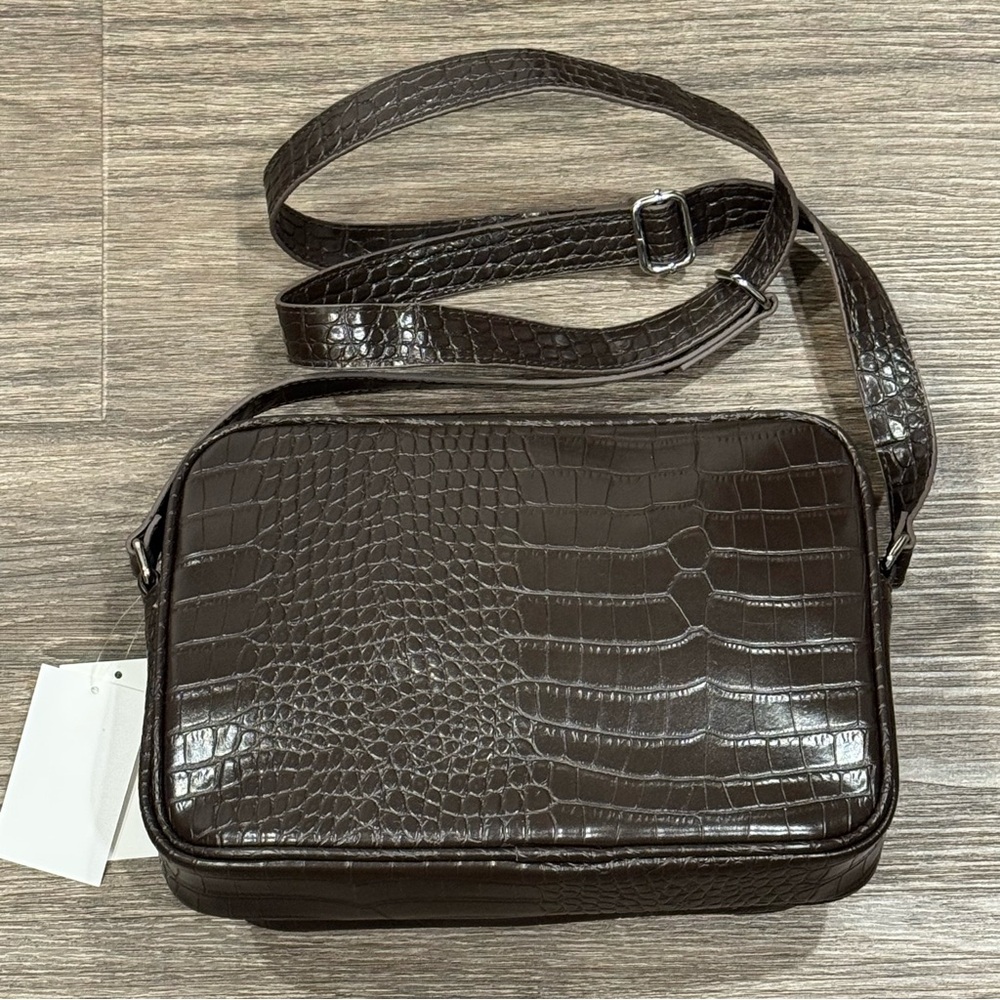 H&M Cross body Bag Faux Crocodile leather - Picture 6 of 16